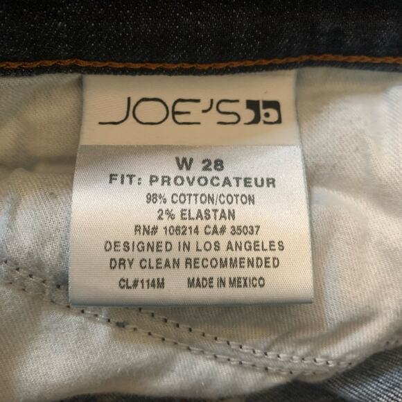 Joe's Jeans dark wash Provocateur boot cut jeans size 28 - Picture 7 of 14